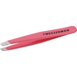 Tweezerman - Mini Slant Tweezer - Pincet - Geranium