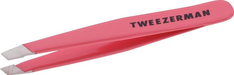 Tweezerman - Mini Slant Tweezer - Pincet - Geranium