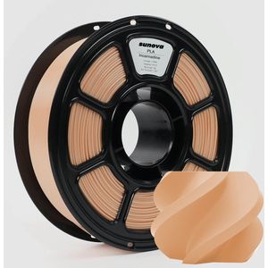 Sunova PLA Filament 3D drukmateriaal 3D Print Pla Filament 1.2KG Milieuvriendelijk Goede taaiheid Mix Kleur Generiek Pla-Incarnadine