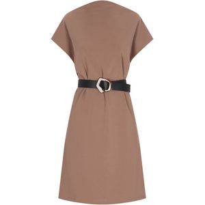 usha - Jurk - Regular Fit - Korte Mouwen - Classic Look Collection