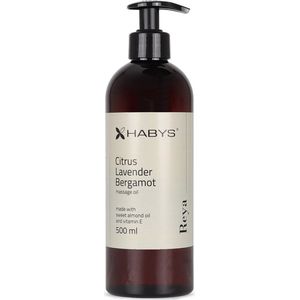 Habys massageolie Citrus Lavender Bergamot 500ml