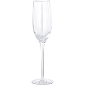 Bloomingville Astrid Champagneglas Helder Glas - Set van 6