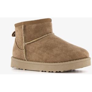 Braqeez gevoerde meisjes boots bruin - Maat 33