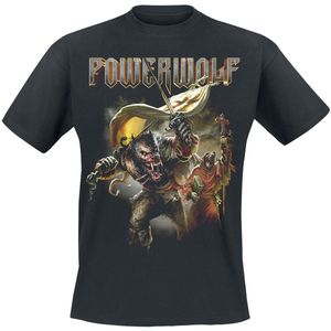 Powerwolf Sinners Of The Seven Seas Heren T-shirt - zwart - 3XL