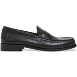 Hackett - Chesfield Loafer - Leren Loafers - Zwart - Plat
