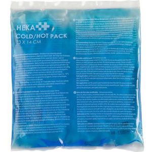 HEKA - Cold/Hot pack - ICE pack - Hotpack - Coldpack - 13 x 14 cm + beschermhoesje