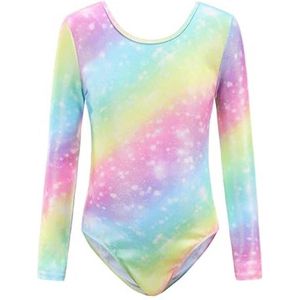 Turnpakje meisjes - Kleurverloop ballet en gympak voor kinderen van 3-12 jaar