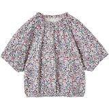 Crop Top - Ecru - Meisjes - Korte Mouwen - Ronde Hals