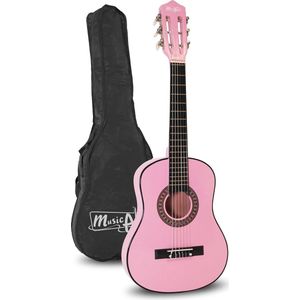 klassieke akoestische gitaar kinderen gitaar en junior gitaar roze