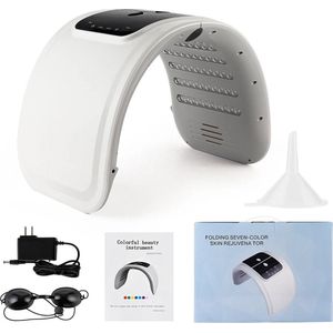 Lichttherapie - Anti rimpel - Huidverbetering - Collageen stimulatie - Infraroodlamp - Acne behandeling - Gezichtsmasker - Gezicht en lichaam - Skin care - Spa - Huidverzorging - Ontspannen