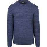 Lyle & Scott - Mid Knits Multi Marl - Trui - Blauw