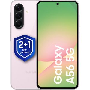 Samsung Galaxy A56 - 5G - 256GB - Awesome Pink + 1 jaar extra garantie