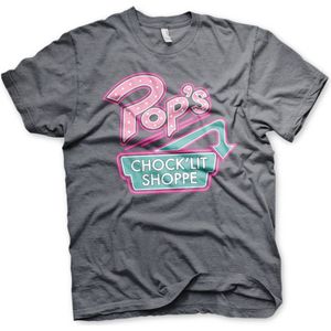 Riverdale Pop's Chock'Lit Shoppe T-Shirt Dark-Heather-S