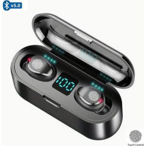 Otiume Draadloze Oordopjes - Bluetooth Headset - Zwart