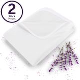 Blumtal Matrasbeschermer 160 x 200cm - Waterdichte Matrasonderlegger - Badstof - Terry - Set van 2