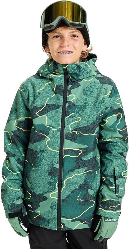 Quiksilver - Mission Printed - Sneeuwjas - Waterdicht - Jongens 4-16