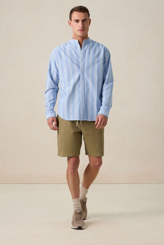 Sissy-Boy - Overhemd - Blauw Gestreept - Katoen