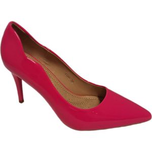 SUPERMODE -PUMPS-LAKLEER-FUCHSIA-HAK 7CM-SIZE 38