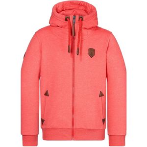 Naketano - Hoodie Schwarzkopf - Cherry Red Melange