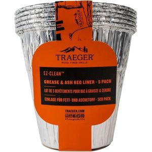 Vetopvangbak EZ Clean Aluminium 5 Pack Traeger