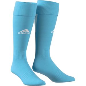adidas Santos 18 Sportsokken - Maat 46 - Unisex - licht blauw/wit