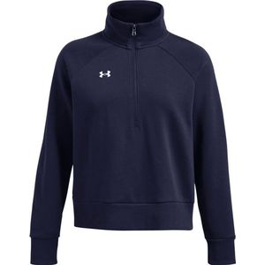 Under Armour Rival Fleece Sweatshirt Met Halve Rits Blauw / Regular Vrouw