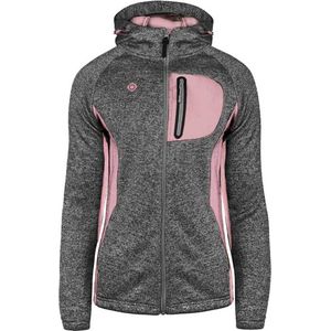 Izas Equus W Fleece Met Kap Grijs 2XL Vrouw