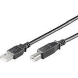 Goobay USB 2.0 Hi-Speed kabel, zwart