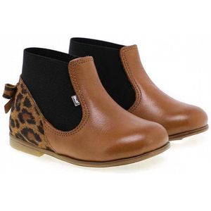 Emel Kinderlaarsjes - Meisjes - Leer - Leopard/Bruin - Jodhpur-laarsjes - Maat 25