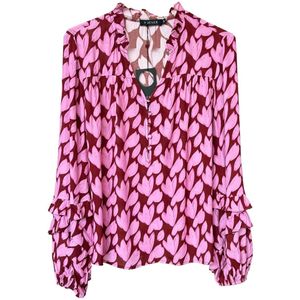 Ydence - Blouse Ellie - Roze - Dames