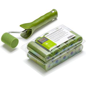 Lakset 20 x verfroller 5 cm - verfrollen voor waterbasis - ideaal voor kleine oppervlakken