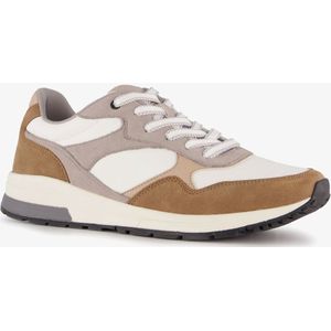 Hush Puppies heren sneakers beige - Maat 40 - Uitneembare zool