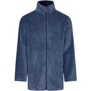 Pastunette - Vest - Indigo Lounge - Fleece - Rits - Blauw - Maat L