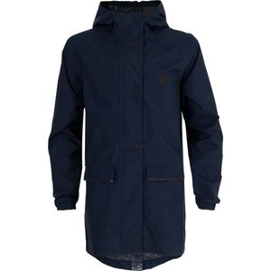 AGU GO Parka Kids Regenjas Essential - Blauw - 116 - Meisjes & Jongens - Waterdicht & Ademend