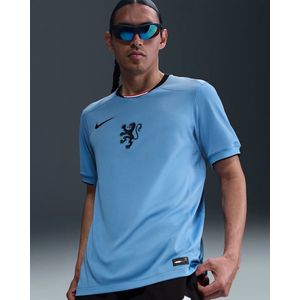 NIKE - KNVB M NK DF STAD JSY SS AW - Wedstrijdshirt - Blauw - Korte Mouw