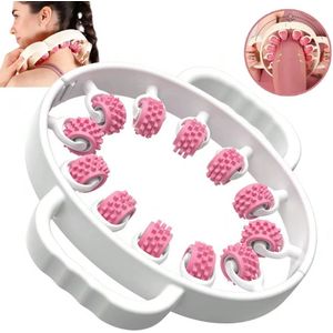 Handheld Been massager –Cirkelvormige Roller voor Spierontspanning, Massage, Yoga, Fitness, Pijnverlichting & Beauty