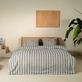 Flanellen Dekbedovertrek - Blauw - Mala - 240x200/220