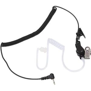 Allecto plus - Air Tube headset voor walkietalkie - 2,5 mm hoofdtelefoon - luchtakoestisch geluid
