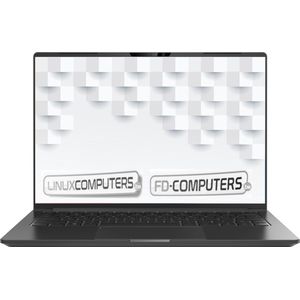 Linux Ultrabook laptop 14"" | Intel Ultra 7 | 16GB DDR5 ram | 512 GB SSD | Linux naar keuze, Ubuntu, Linux Mint, Debian, QWERTY
