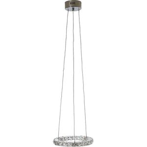 Cosmo Casa LED Hanglamp - Hanglamp - Plafondlamp - Hangende Lamp - Kristalglas
