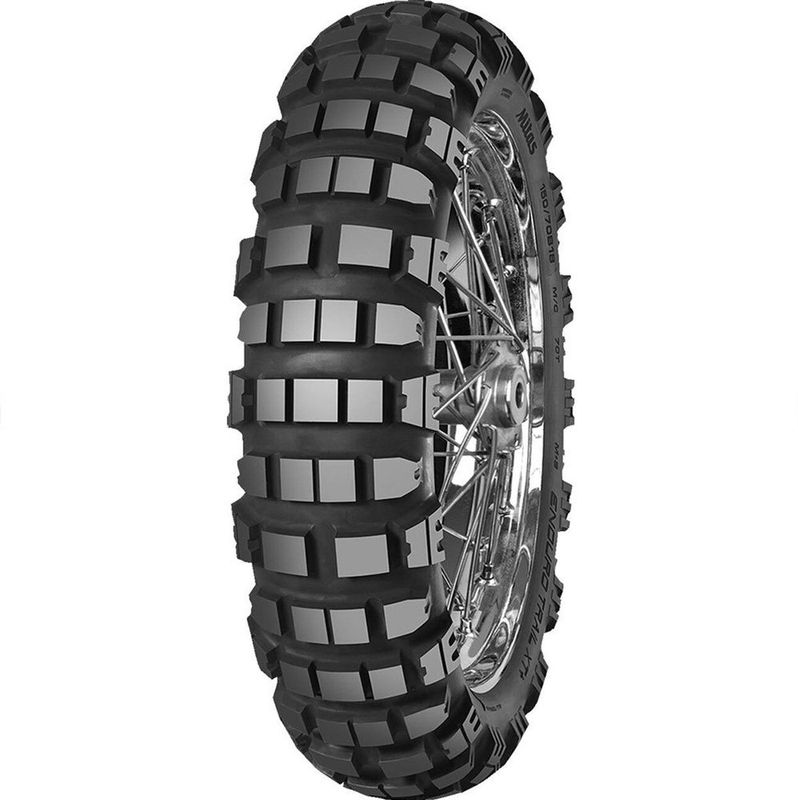 Mitas Enduro Trail Xt+ Dakar 72t Tl/tt M+s Adventure Achterband Zilver 130 / 80 / B18