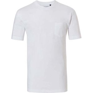 T-shirt Pastunette - Ronde hals - Wit - Katoen - Maat M