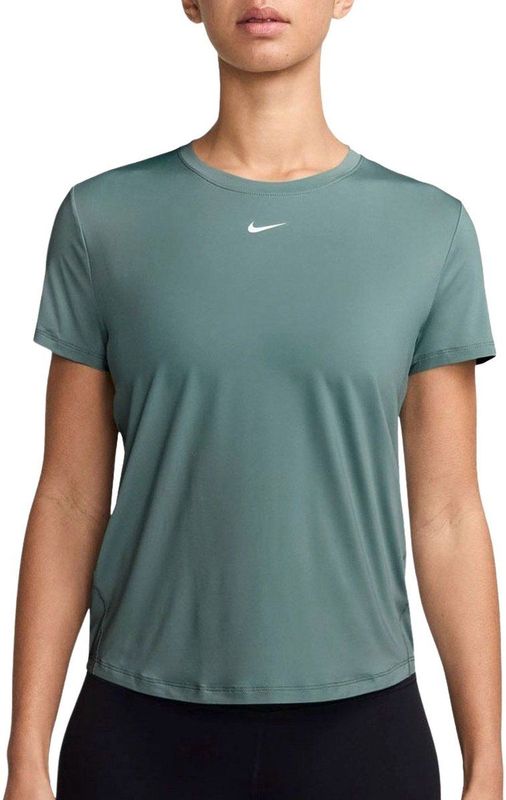 NIKE - One Classic - Dri-Fit T-shirt - Off White - Korte Mouw Dames