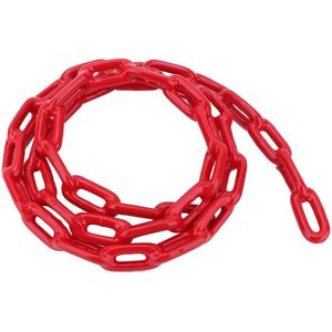 Kettingen Gecoat Ijzer Klimmen Frame Speelhuis Yard Link Chain 1.5 M Seat Accessoire - Rood .