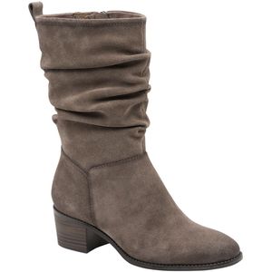 Tamaris - Enkellaarsje - Beige - Plateau-laarzen - 5 cm Hak