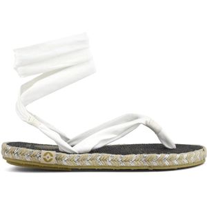 Nalho - NA0014 - Sandalen - Wit - Dames - Teenslippers