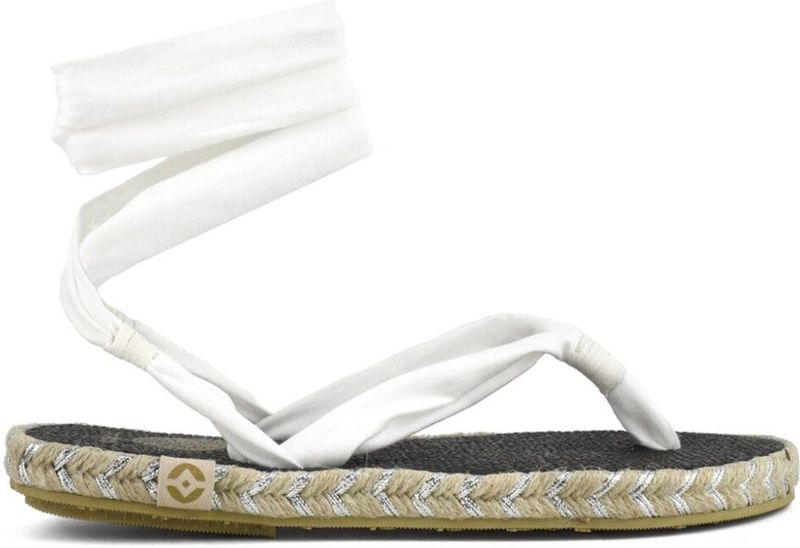 Nalho - NA0014 - Sandalen - Wit - Dames - Teenslippers