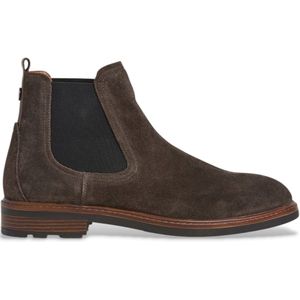 Pepe Jeans - LEEDS ROAD - Chelsea Boots - Bruin / Zwart - Leer