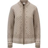 Dale of Norway - 83341 SOLFRID FEM JACKET P00 - Dames vestenDames truien - Kleur: Taupe - Maat: L