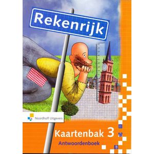 Rekenrijk versie 3 Antwoordenboek Kaartenbak groep 3